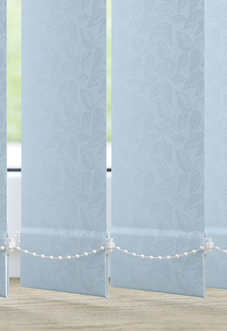 Flourish, Blue River - Vertical Blind Slats